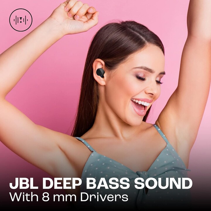 JBL Wave Buds TWS Negro - Auriculares Bluetooth