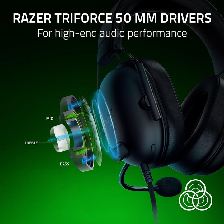 Auriculares Razer Blackshark V2 X (xbox Licensed) Negro (rz04-03240900-r3m1)