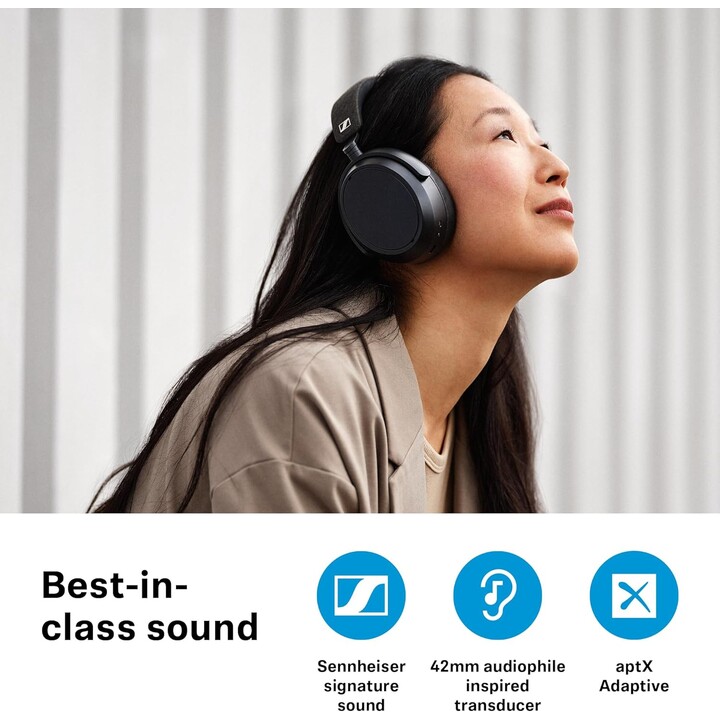 Sennheiser Momentum 4 Wireless Bluetooth ANC Graphite - Casques sans fil