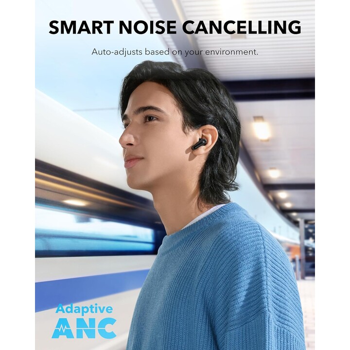 Auriculares Inalámbricos Soundcore P40i Negros