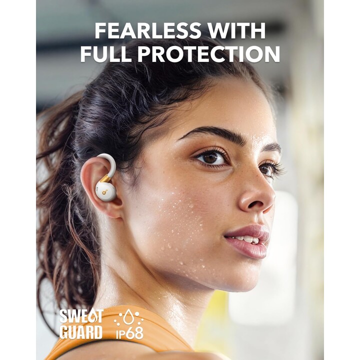 Casque sans fil Soundcore Sport X20 blanc