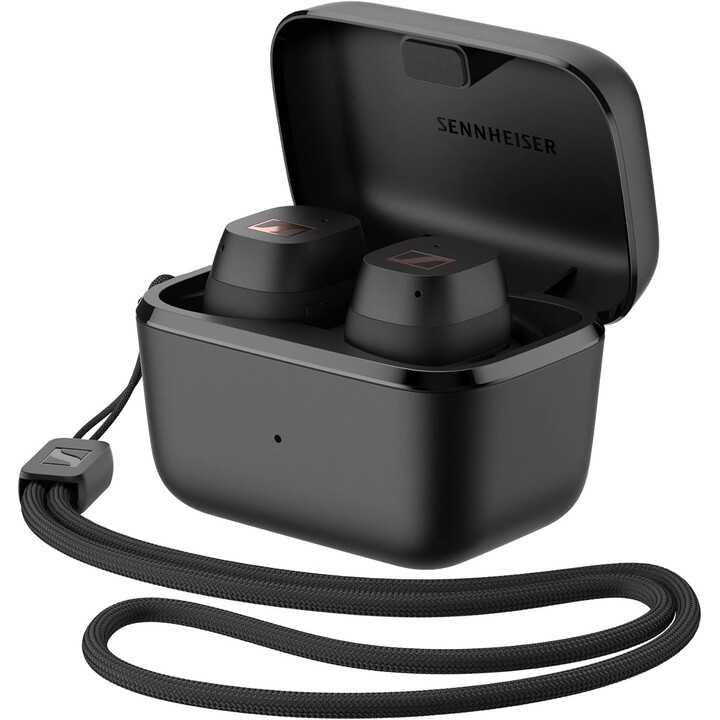Sennheiser SPORT True Wireless Tátil IP54 7 mm Preto - Auscultadores sem fios
