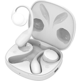 Auriculares Deportivos Bluetooth SPC Ether 2 Sense con estuche de carga/ Autonomía 8h/ Blancos