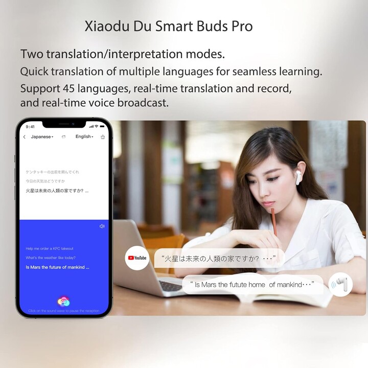 Xiaomi Xiaodu TWS Earbuds Pro White