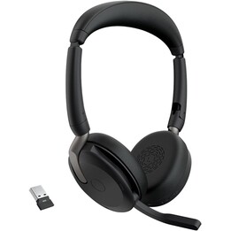 Jabra Headset Evolve2 65 Flex USB-A UC Stereo headphones