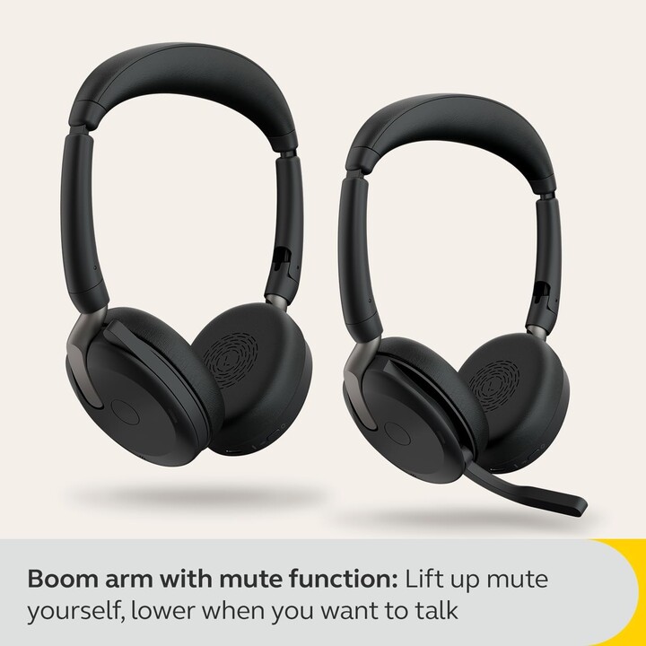 Jabra Auriculares Evolve2 65 Flex USB-A UC Stereo schnurlos