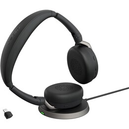 Jabra Auriculares Evolve2 65 Flex MS DUO + Link 380c MS WLC
