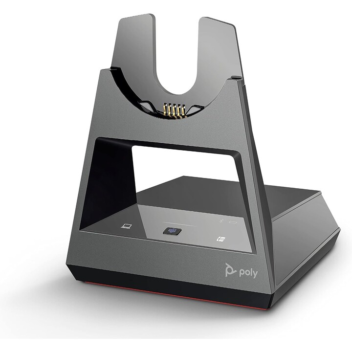 Poly Voyager Office Base Compatible con los auriculares Voyager Focus 2 y Voyager 4300 UC Series