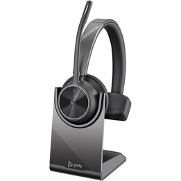 POLY Voyager 4310-M Auriculares USB-C certificados por Microsoft Teams +llave BT700 +Soporte de carga