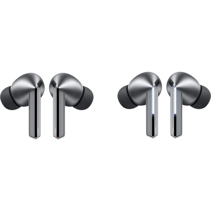 Samsung Galaxy Buds3 Pro Grey with Galaxy AI, Wireless Earbuds, Noise Cancelling, Bluetooth, 360 Audio, Grey Silver