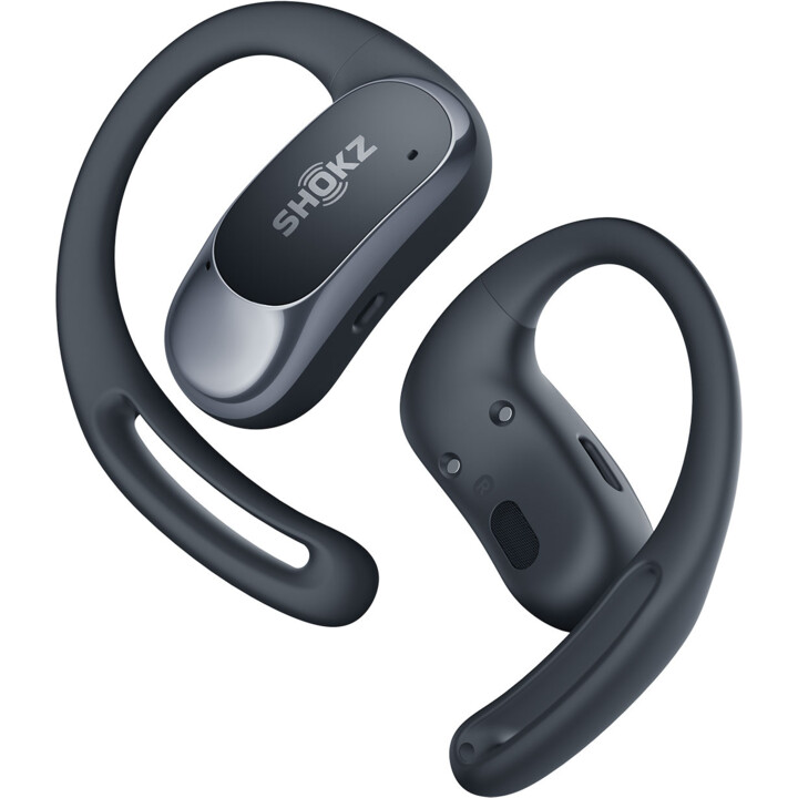 SHOKZ OpenFit Air Auriculares Inalámbrico gancho de oreja Llamadas/Música/Deporte/Uso diario Bluetooth Negro