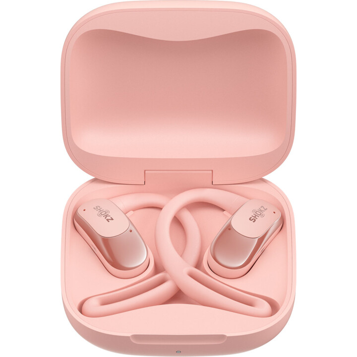 SHOKZ OpenFit Air Kopfhörer Kabellos Ohrbügel Anrufe/Musik/Sport/Alltag Bluetooth Rose