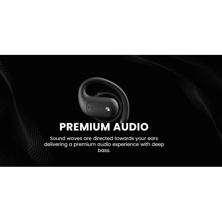 OPN Sound Aria+ auscultadores intra-auriculares sem fios pretos