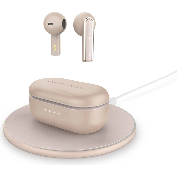 Auricular in-ear + mic energy style 4 ultra tws bluetooth oro rosa