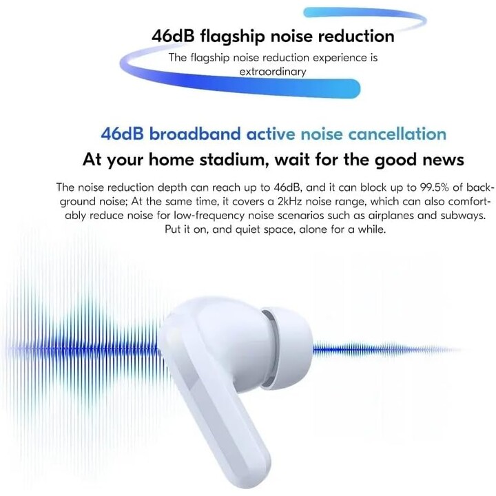 Xiaomi Buds 5 ANC Negro - Auriculares Bluetooth