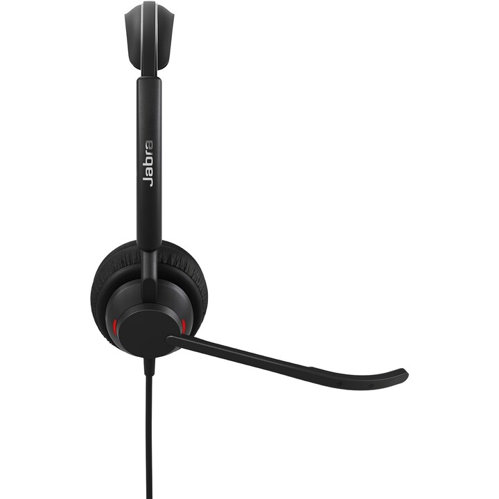 Jabra Engage 50 II Auriculares estéreo con cable con Link Call Control, Cancelación de ruido 3-Tecnología de micrófono y cable U