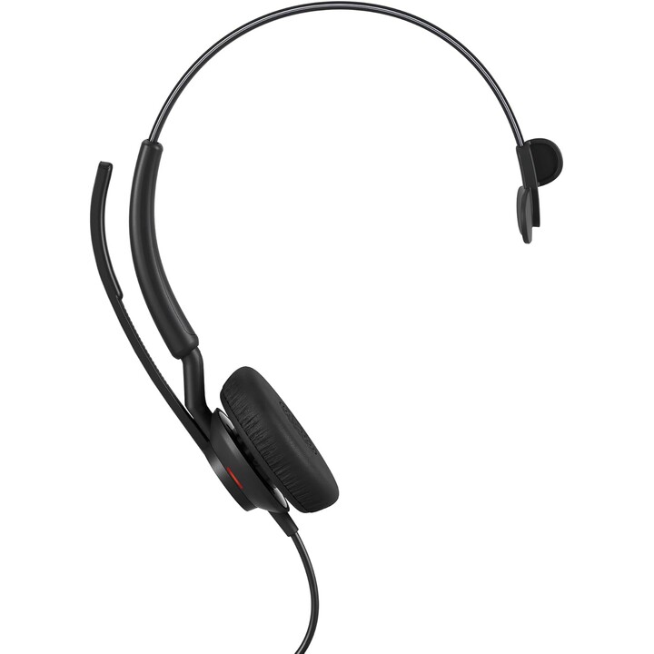 Jabra Engage 50 II Wired Mono Headset with Link Call Control, Noise-Cancelling 3-Mic Technology and USB-A Cable