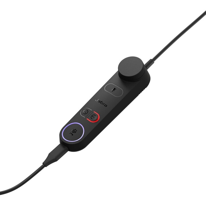 Jabra Engage 50 II Wired Mono Headset with Link Call Control, Noise-Cancelling 3-Mic Technology and USB-A Cable