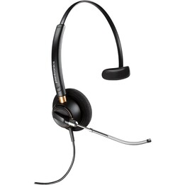 POLY Auriculares monoaurales EncorePro 510V con tubo de voz y desconexión rápida