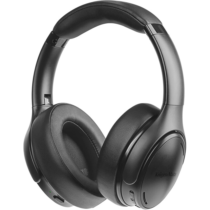 Wireless over-ear headphones with ANC Kruger&Matz F3A