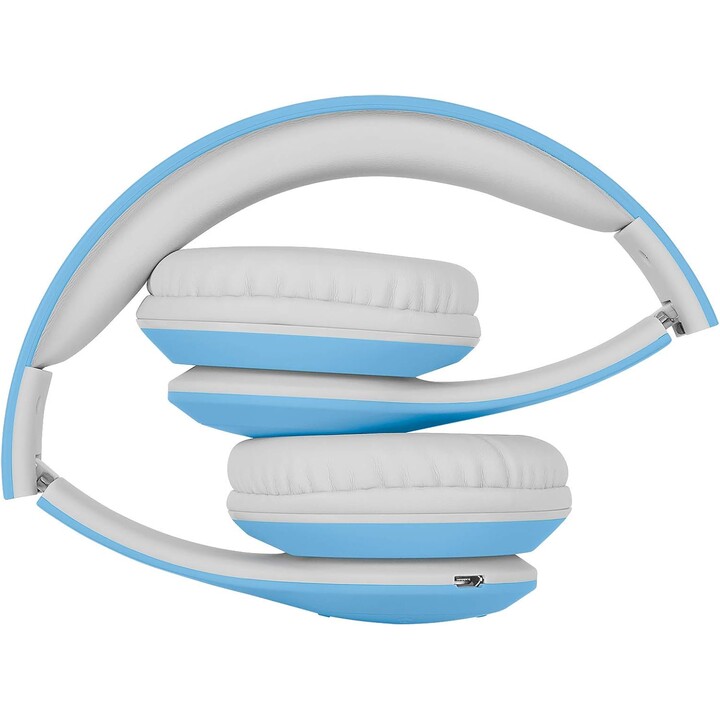 Cuffie over-ear wireless per bambini Kruger&Matz modello Street Kids, colore blu
