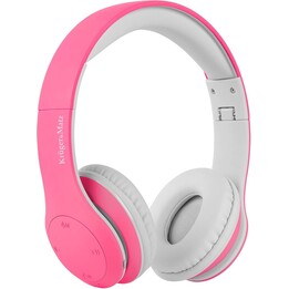 Kruger&Matz auriculares inalámbricos supraaurales para niños model Street Kids , color rosa