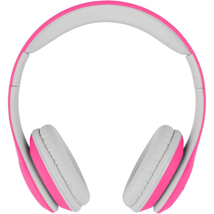 Kruger&Matz wireless over-ear headphones for children model Street Kids, pink color