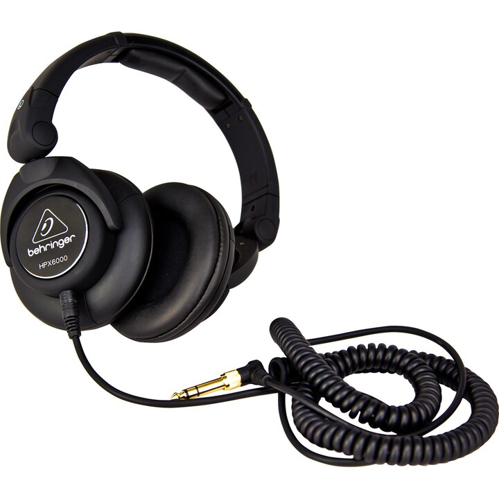 Behringer HPX6000 Kopfhörer & Headset Kabelgebunden Kopfband Schwarz
