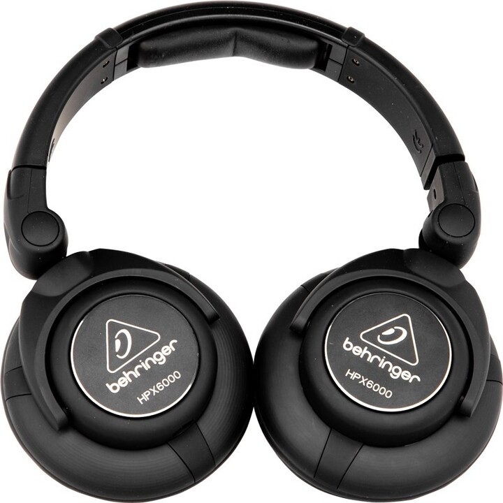 Behringer HPX6000 Kopfhörer & Headset Kabelgebunden Kopfband Schwarz