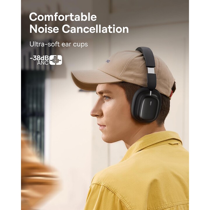 Baseus Bowie H1i Noise-Cancellation Auriculares inalámbricos Cluster Negro