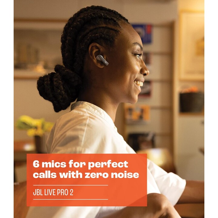 JBL Live Pro 2 TWS Azul con cancelación de ruido (ANC) - Auriculares Bluetooth