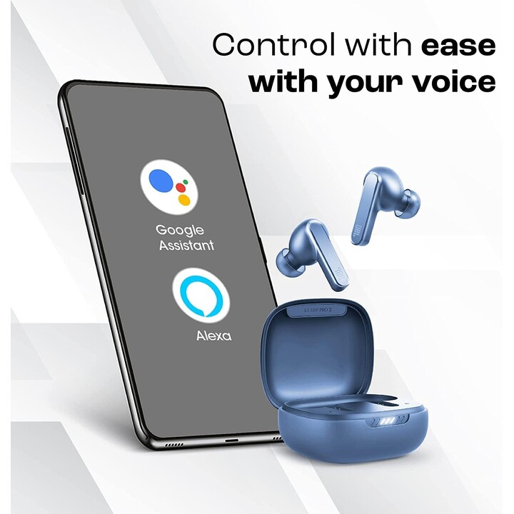 JBL Live Pro 2 TWS Azul con cancelación de ruido (ANC) - Auriculares Bluetooth
