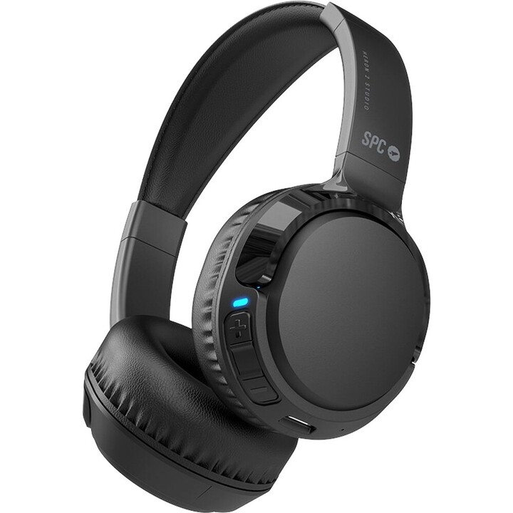 Auriculares Inalámbricos SPC Heron 2 Studio/ con Micrófono/ Bluetooth/ Negros