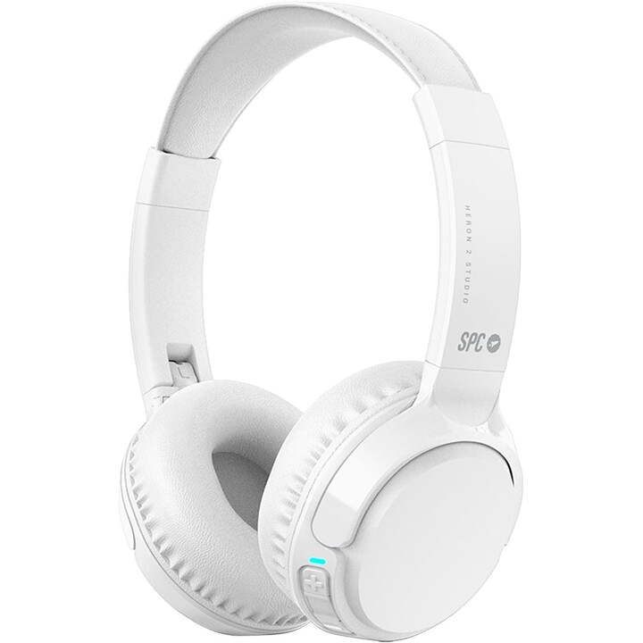 SPC Heron 2 Studio Wireless Headphones/ with Microphone/ Bluetooth/ White