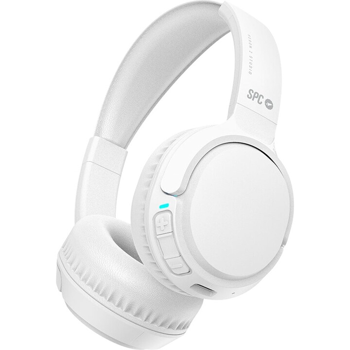 SPC Heron 2 Studio Wireless Headphones/ with Microphone/ Bluetooth/ White