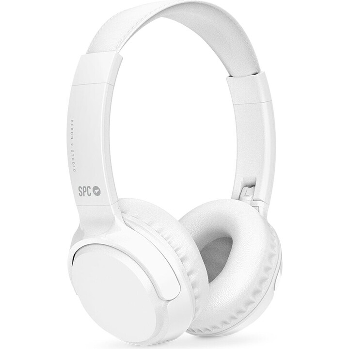 SPC Heron 2 Studio Wireless Headphones/ with Microphone/ Bluetooth/ White