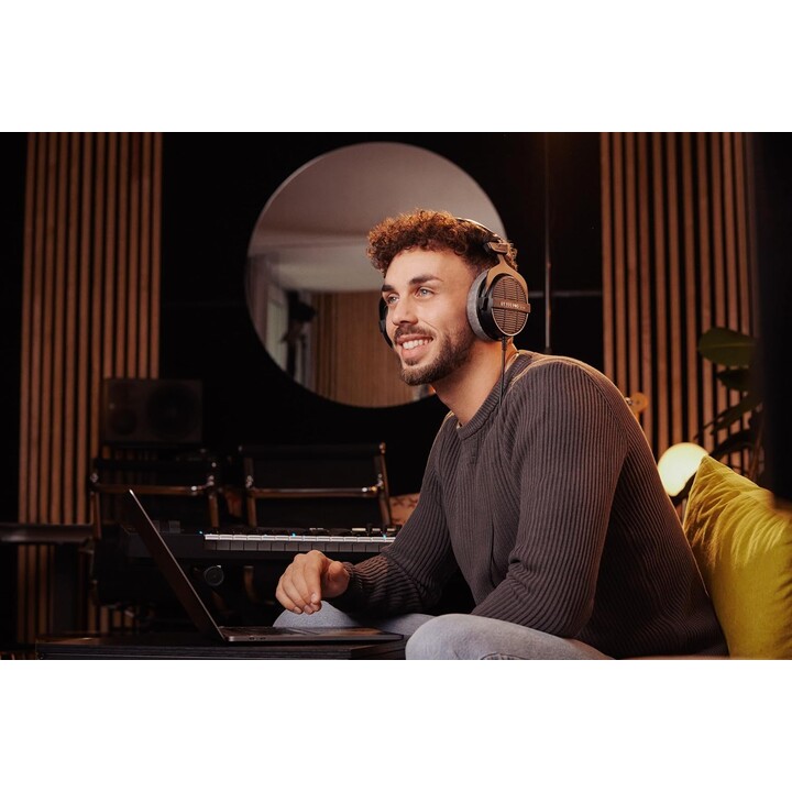 Beyerdynamic DT 990 PRO Écouteurs Avec fil Arceau Musique Noir, Gris