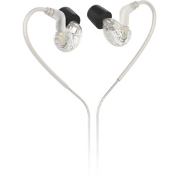 Behringer SD251-CL - Auriculares intrauditivos con conector MMCX, transparente