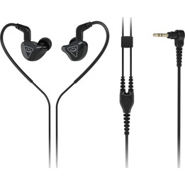 Behringer MO240 - Auriculares intrauditivos de 2 vías con conector MMCX - negro