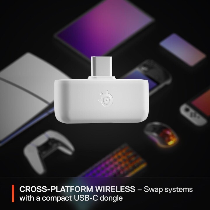 Fones de ouvido Steelseries - Arctis Nova 5 Branco (61671)