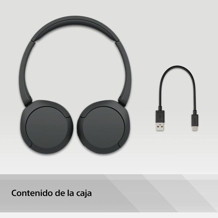 Sony WH-CH520 Preto - Auscultadores Bluetooth