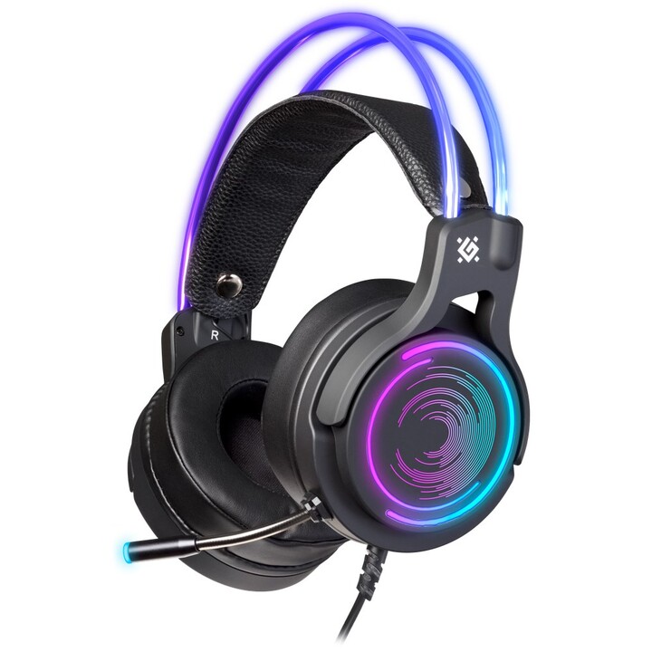 Defender COSMO PRO 7.1 VIRTUAL SOUND Backlit Gaming USB RGB + GAMING Kopfhörer mit Mikrofon