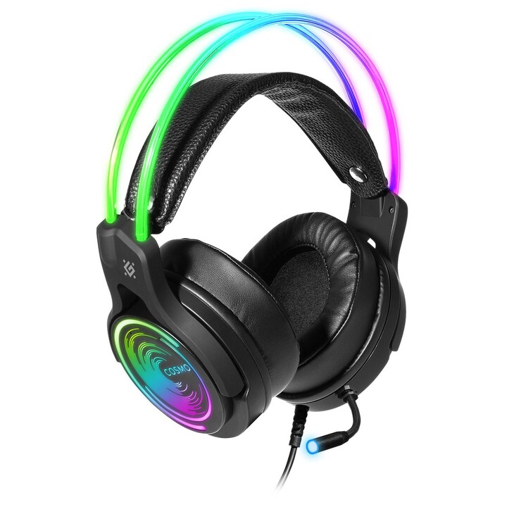 Defender COSMO PRO 7.1 VIRTUAL SOUND Backlit Gaming USB RGB + GAMING Kopfhörer mit Mikrofon