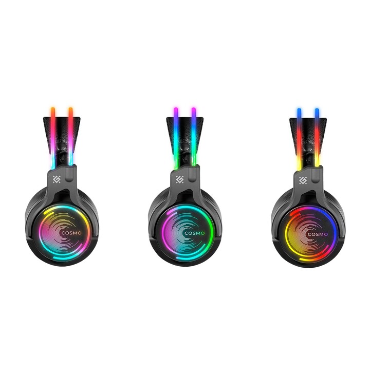 Defender COSMO PRO 7.1 VIRTUAL SOUND Backlit Gaming USB RGB + GAMING Kopfhörer mit Mikrofon