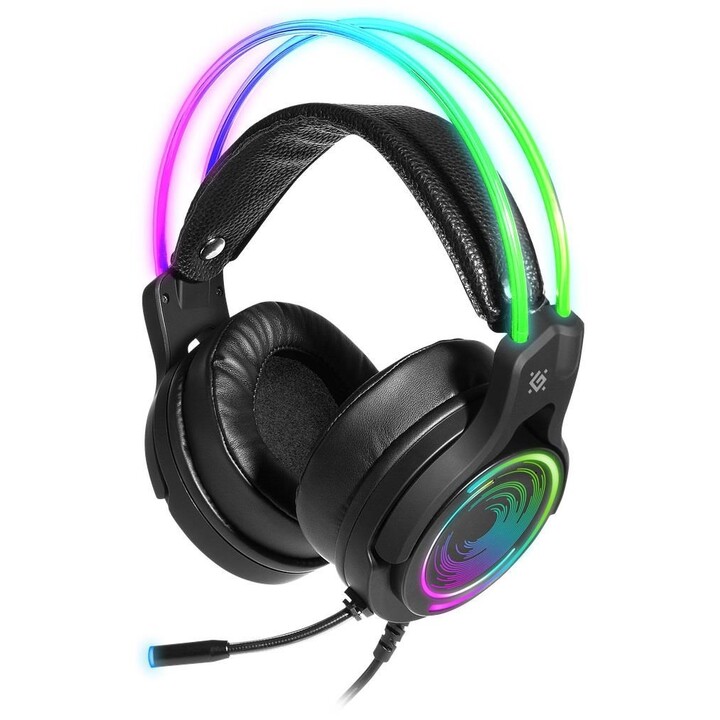 Cuffie Defender Cosmo Pro Fascia per capelli cablata Gaming Nero