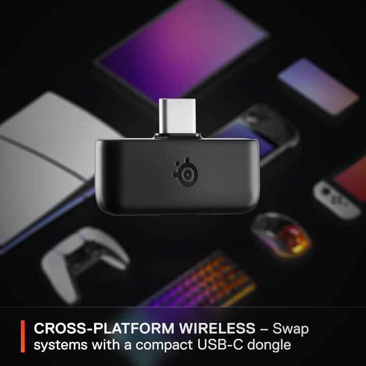 SteelSeries Arctis Nova 5 Wireless - Auriculares para juegos - Controladores magnéticos de neodimio - Más de 100 preajustes de a