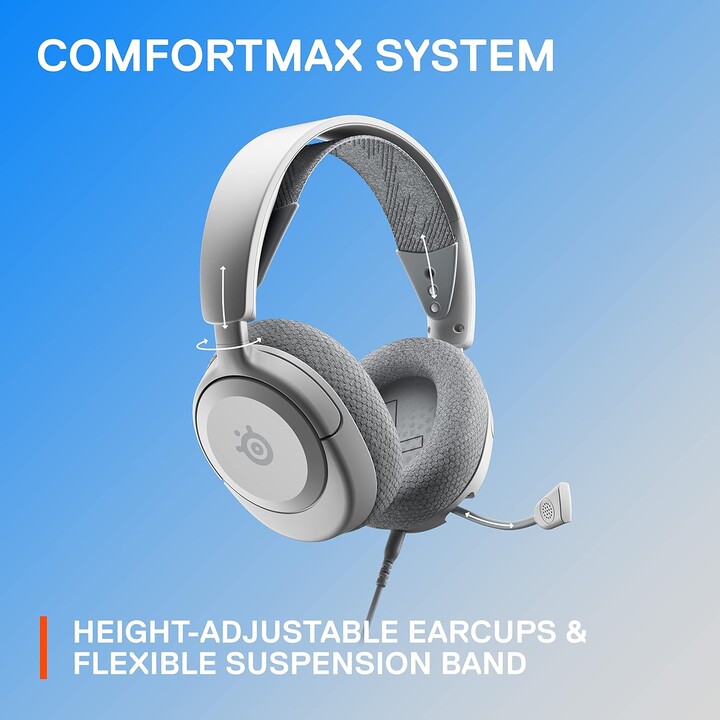 Steelseries Headphones - Arctis Nova 1p White (61612)