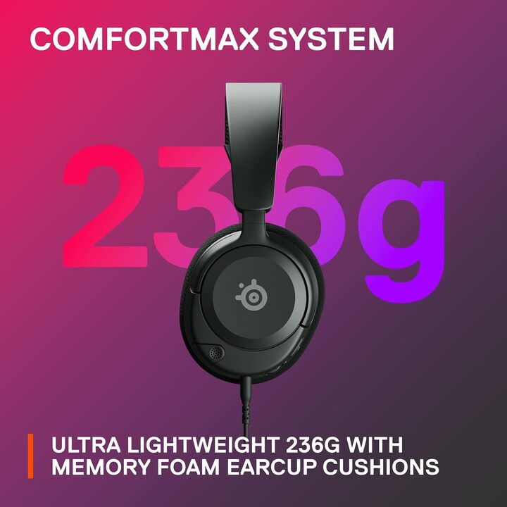 Steelseries Arctis Nova 1 Auriculares Alámbrico Diadema Juego Negro