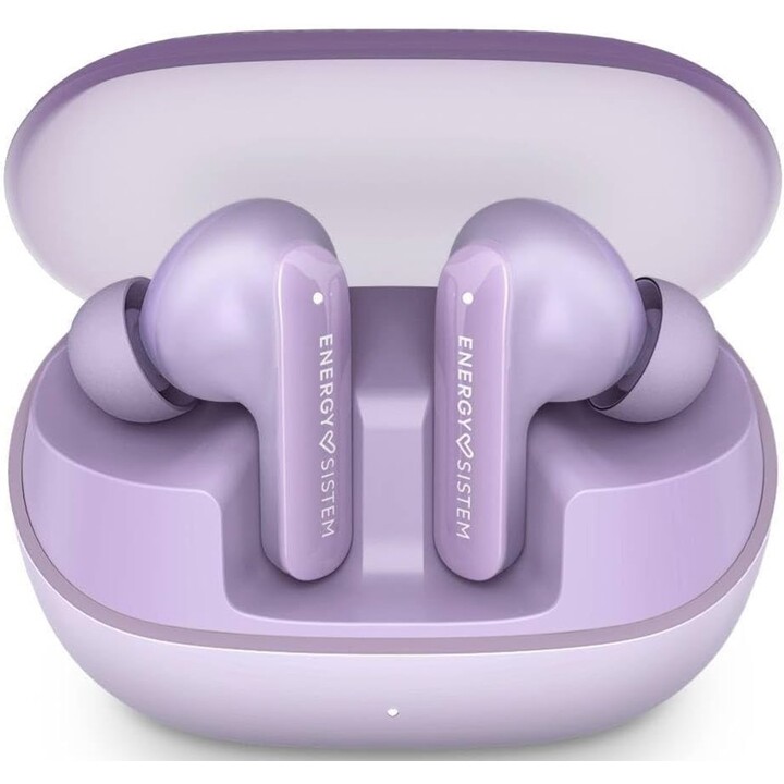 Energy Sistem Serenity ANC, Bluetooth Headphones, 4 Microphones, 25 Hours, Purple