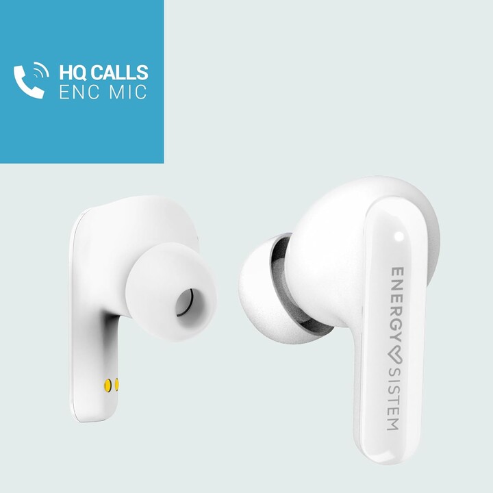 Auricular in-ear + mic energy serenity anc tws bluetooth white
